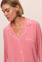 Load image into Gallery viewer, Gisele TENCEL™ Modal Long PJ Set Sunkissed Coral/Ivory
