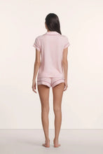Load image into Gallery viewer, Gisele TENCEL™ Modal Shortie Short PJ Set Pale Pink/Fig