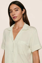 Load image into Gallery viewer, Gisele TENCEL™ Modal Relaxed Short PJ Set Seafoam/Ivory