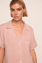 Load image into Gallery viewer, Gisele TENCEL™ Modal Relaxed Short PJ Set Velvet Pink/Ivory