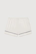 Load image into Gallery viewer, Gisele TENCEL™ Modal Long Sleeve Short PJ Set Ivory/Navy