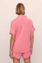 Load image into Gallery viewer, Gisele TENCEL™ Modal Relaxed Short PJ Set Sunkissed Coral/Ivory