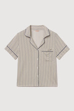 Load image into Gallery viewer, Gisele Printed TENCEL™ Modal Relaxed Short PJ Set Hourglass Sunbeam/Navy