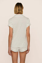 Load image into Gallery viewer, Gisele Printed TENCEL™ Modal Shortie Short PJ Set Tide Dot Ivory/Ivory
