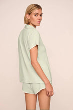 Load image into Gallery viewer, Frida TENCEL™ Modal Shortie Short PJ Set Mint Cream/Ivory
