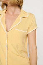 Load image into Gallery viewer, Frida TENCEL™ Modal Shortie Short PJ Set Sunbeam/Ivory
