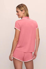 Load image into Gallery viewer, Frida TENCEL™ Modal Shortie Short PJ Set Sunkissed Coral/Ivory