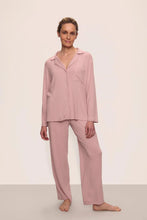 Load image into Gallery viewer, Gisele TENCEL™ Modal Rib Long PJ Set Pale Mauve