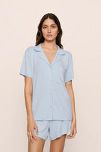 Load image into Gallery viewer, Gisele Modal Rib Relaxed Short PJ Set Nantucket Breeze