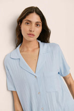 Load image into Gallery viewer, Gisele Modal Rib Relaxed Short PJ Set Nantucket Breeze