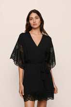 Load image into Gallery viewer, Beatrix Modal Robe Black