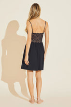 Load image into Gallery viewer, Eberjey Mariana Tencel™ Modal Chemise Black