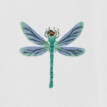 Load image into Gallery viewer, Dragonfly Pastel Hand Towel