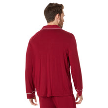 Load image into Gallery viewer, William TENCEL™ Modal Long PJ Set Sangria/Ivory