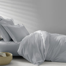 Load image into Gallery viewer, Bamboo Sateen Flat Sheet King Sage