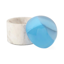 Load image into Gallery viewer, Globo Small Box- Blue/Marble