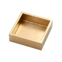 Load image into Gallery viewer, Lacquer Cocktail Napkin Holder in Gold