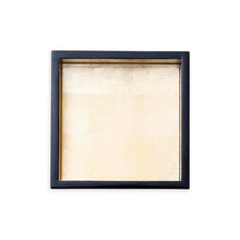 Load image into Gallery viewer, Lacquer Cocktail Napkin Holder in Black & Gold - 1 Each