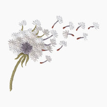 Load image into Gallery viewer, Dandelion Towel White Cotton