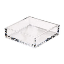 Load image into Gallery viewer, Acrylic Luncheon Napkin Holder in Crystal Clear