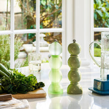 Load image into Gallery viewer, Sage Green Bobbin Salt or Pepper Mill 24cm