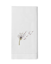 Load image into Gallery viewer, Dandelion Towel White Cotton