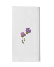 Load image into Gallery viewer, Thistle Towel- White Cotton