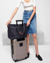 Load image into Gallery viewer, Black Large Metro Tote Deluxe