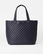 Load image into Gallery viewer, Black Large Metro Tote Deluxe