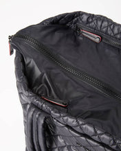 Load image into Gallery viewer, Black Large Metro Tote Deluxe