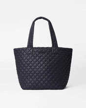 Load image into Gallery viewer, Black Medium Metro Tote Deluxe