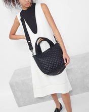 Load image into Gallery viewer, Black Small Metro Tote Deluxe