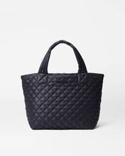 Load image into Gallery viewer, Black Small Metro Tote Deluxe