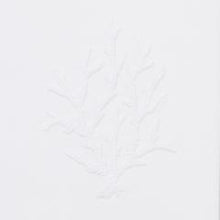 Load image into Gallery viewer, Coral Knot White Hand Towel - White Cotton