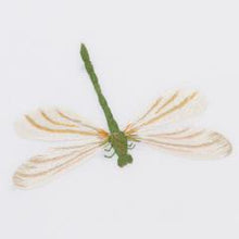 Load image into Gallery viewer, Dragonfly Hand Towel - White Cotton