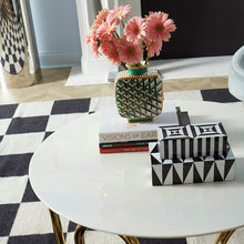 Load image into Gallery viewer, Medium Op Art Lacquer Box