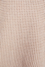 Load image into Gallery viewer, Recycled Sweater Cropped Cardigan - Oat