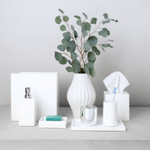 Load image into Gallery viewer, White Lacquer Bath Accesories