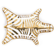 Load image into Gallery viewer, Gold Zebra Stacking Dish