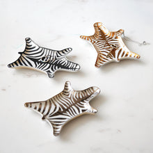 Load image into Gallery viewer, Gold Zebra Stacking Dish