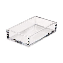Load image into Gallery viewer, Acrylic Guest Towel Napkin Holder - Clear
