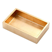 Load image into Gallery viewer, Lacquer Guest Towel Napkin Holder - Gold