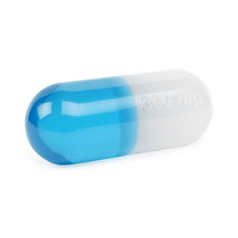 Load image into Gallery viewer, Medium Acrylic Pill White and Teal