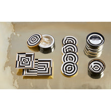 Load image into Gallery viewer, Op Art Rectangular Tray