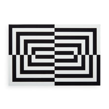 Load image into Gallery viewer, Large Op Art Lacquer Box