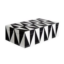 Load image into Gallery viewer, Medium Op Art Lacquer Box