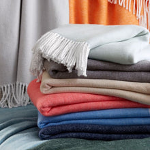 Load image into Gallery viewer, Pezzo Throw Sable/Charcoal