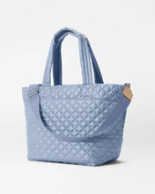 Load image into Gallery viewer, Medium Metro Tote Deluxe Stone Blue
