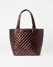 Load image into Gallery viewer, Medium Metro Tote Deluxe Bordeaux Lacquer
