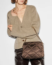 Load image into Gallery viewer, Walnut Quilted Madison Crossbody
